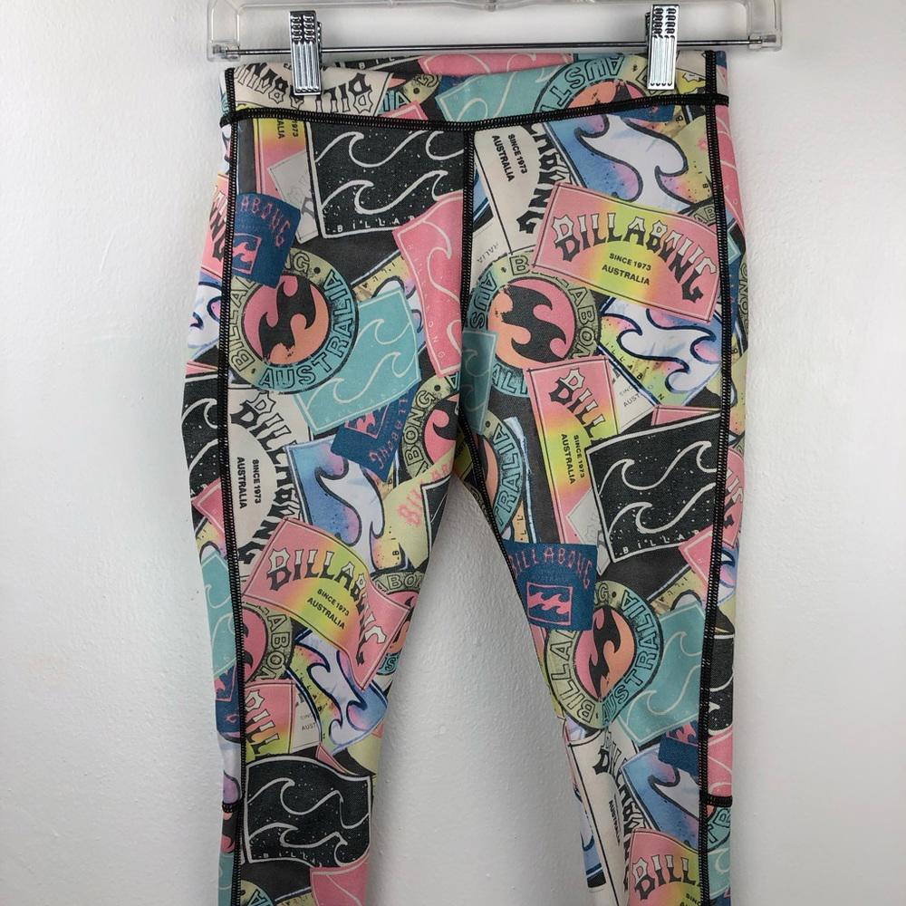 Billabong Ladies 1MM Sea Legs/Wetsuit Leggings - 4 - Picture 6 of 10